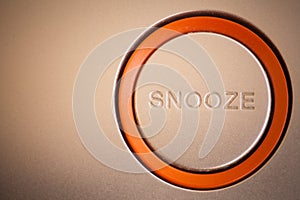 Snooze button detail