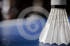Close-up of shuttle badminton photo