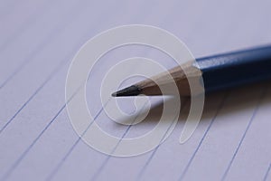 Close-Up of a Sketching Pencil
