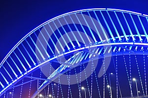 skew bridge LED lights