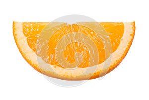 Close-up slice of orange