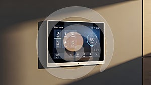 Smart Home Control Panel, Automation System Interface