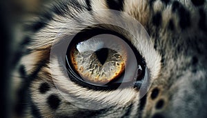 Close-Up of a Snow LeopardÃ¢â¬â¢s Eye