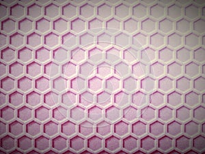 Soft Pink Honeycomb Pattern Texture.