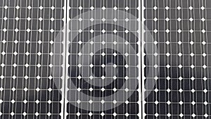Close up solar panel, alternative electicity source
