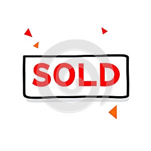 Close Up Sold Banner