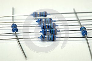 Carbon resistors photo