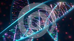 Close-up of some dna, molecule.