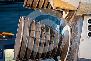 Close Up of Space Shuttle Engines