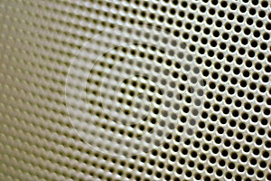 Close-up Speaker Grille