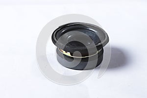 Close up of a speaker. This is a iterior part