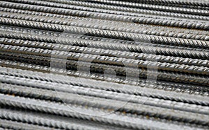 Close up of steel cables