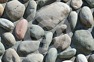 Close up of stone wall