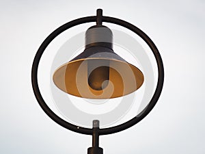 Close Up Of Street Lamp