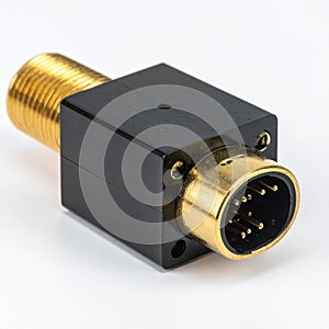 Precision Gold-Plated Electronic Connector Component