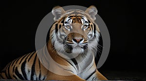 Close up of a Sumatran Tiger (Panthera tigris altaica)