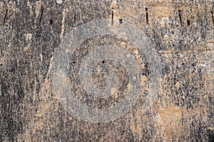 Close up surface of granite and concrete walls and floors taken in northern germany