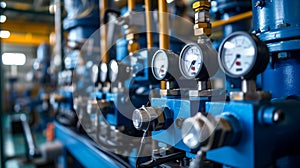 Close-up surface-mounting machine in progress. SMT (surface-mount technology) is a method for producing