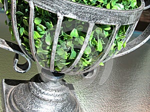 Close up of a table ornament
