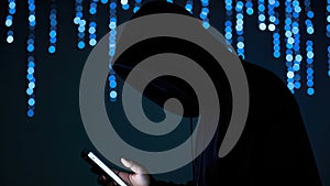 Close Up Telephone Hacker