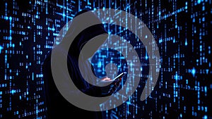 Close Up Telephone Hacker