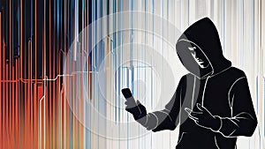 Close Up Telephone Hacker