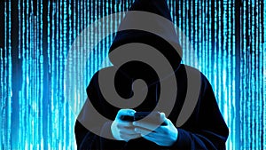 Close Up Telephone Hacker