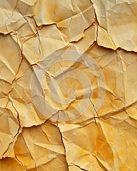 Close-up texture of crumpled paper