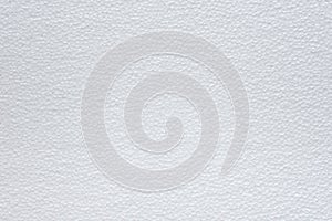 Close up texture white polystyrene foam.