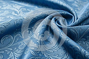Close-up of blue textured background