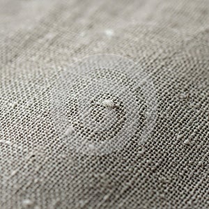 Close-up of a textured fabric surface, displaying a woven pattern in beige. The material features a