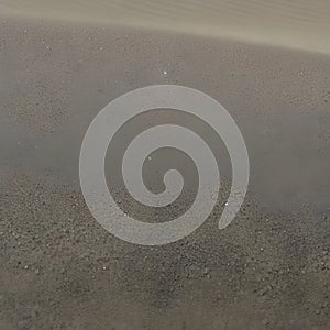 A close-up of a textured sand dune1, Generative AI photo