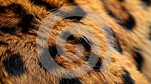 Close-up of textured tiger fur