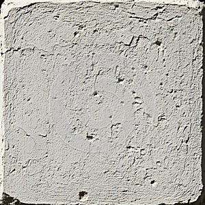 A close-up of a textured white