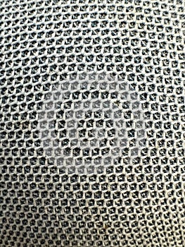 close up of woven fabric