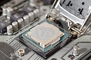 Close-up Thermal compound