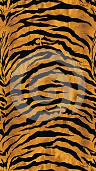 Close Up of Tiger Print Pattern