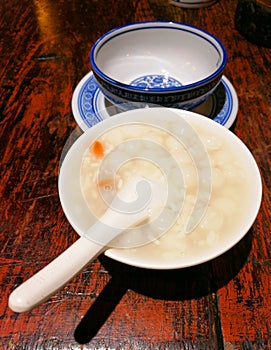 Close up to Tangyuan- traditional Chinese food