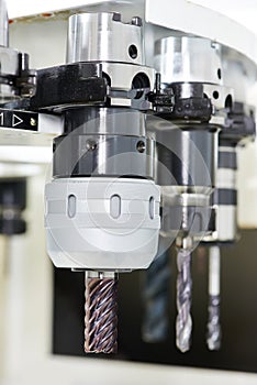Close-up tool for metal machining center