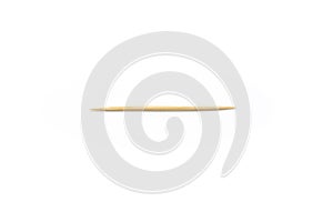 Close-up toothpick isolated on the white background