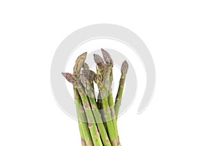 Close up of top asparaguses.
