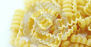 Close-up of torchietti pasta