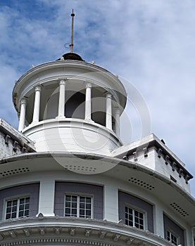 Close-up On The Tower At HSBC Ipoh