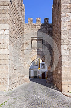 Close up of the Town Gate (Porta da Vila) of Nisa