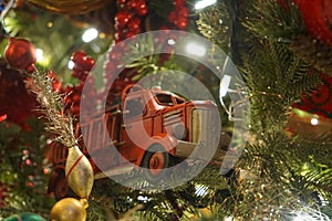 Firetruck Ornament