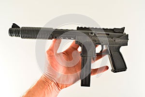 Close-up of toy gun