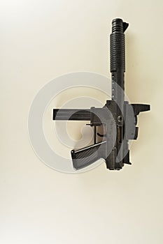 Close-up of toy gun