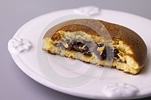 Close up Traditional Japanese Dessert, Dorayaki