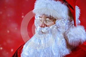 Close-up traditional Santa