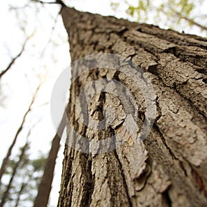 Texture of tree bark, nature